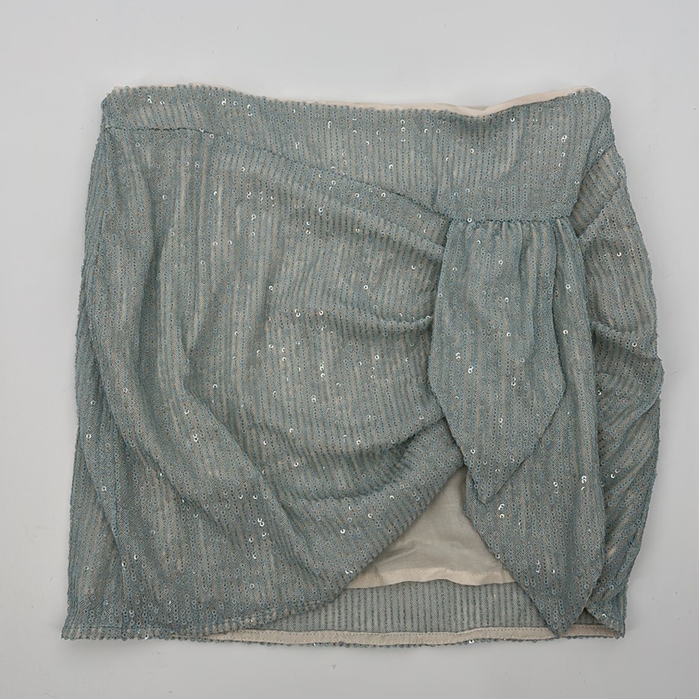 Free People Sequin mini Skirt size 2 NWOT - Picture 1 of 6